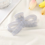 Daiiibabyyy  13cm Large Hair Clip For Thick Hair Claws Crab Girls Curly Transparent Coffee Hairpin Clamps Women Korean Ponytail Accessories