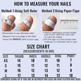 Daiiibabyyy  10Pcs Long Oval Handmade False Nails Ice Blue Color With 3D Flower Design Glitter Fake Nail Tips For Women Lady Press on Nails