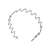 Daiiibabyyy  Creative Cross Wave Shape Headband Spring Shape Double Layer Thin Metal Hair Hoop Elastic Headwear Men Hair Bands Wash Face