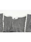 Daiiibabyyy Summer Women Cute Core Mori Girl Plaid Shirts Sleeveless Gyaru Vintage Mori Girl Square Collar Blouses Korean Tide Crop Top New