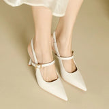 Daiiibabyyy  New Women's Shoes Elegant French High Heeled Sandals for Woman Luxury Banquet Wedding Shoes Designer Shoes Sandalias Mujer