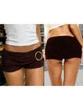 Daiiibabyyy  Women s High Waisted Denim Shorts with Frayed Hem and Distressed Details Casual Summer Fashion Shorts