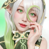 Daiiibabyyy  Color Contact Lenses Halloween Circle Lens Yearly Genshin Nahida Hutao Mavuika Cosplay