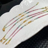 DAIIIBABYYY  -  Natural Tourmaline Pearl Bracelet Reiki Healing Fengshui Stone Fashion Jewelry For Women Holiday Gift 1PCS