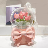 Daiiibabyyy DIY Bobo Ball Transparent Bouquet Packaging Material Ball  Gift Wedding Valentine's Day Handmade Gift Box Bags Friend Gift
