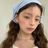 Daiiibabyyy Hair Band Accessories Head Wrap for Women Girl Scarf Bandana Vintage Popular Scrunchie Leading Fashion Sweets Kpop New in Gift