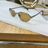 Daiiibabyyy  Oval Shape Woman Sunglasses Korean Style UV400 Protection Sun Glasses Man High Quality Female Sunglass