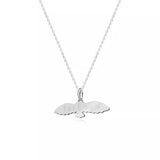 Daiiibabyyy  Vintage Metal Freedom Flying Bird Drop Pendant Necklace titanium steel  For Women Girls Man Long Chain Charm Jewelry Gifts