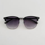 Daiiibabyyy Vintage Retro Style Women's Sunglasses Square Shape Semi-rimless Men's Glasses UV400 Protection Fashion Sun glasses for Women