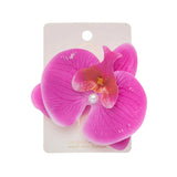 DAIIIBABYYY  -  Artificial Orchid Flower Butterfly Hair Clips for Woman Girls Phalaenopsis Pearl Duckbill Hairgrips Hairpins Hair Accessories