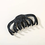 Daiiibabyyy  Large Velvet Claw Clips for Thick Hair Strong Grip Hair Clamps Women,Daily/Office/Party Hairstyle Accessories Hair Clips Girls