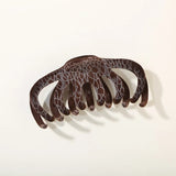 Daiiibabyyy  Large Velvet Claw Clips for Thick Hair Strong Grip Hair Clamps Women,Daily/Office/Party Hairstyle Accessories Hair Clips Girls