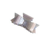 Daiiibabyyy  Cute Rhinestone Bowknot Hair Claw Elegant Shiny Acetate Shark Clip Headwear Geometry Small Hair Clip Female