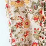 Daiiibabyyy  Women Summer French Style Retro Flower Print Ruched Chest Sling Dress Elastic Back Short Chiffon Dresses Holiday Robe Vestido