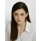 Daiiibabyyy  1 Piece French Retro Satin Glossy Headband, Autumn & Winter Elegant Wide-Brimmed Hair Hoop, Women’s Stylish Hair Accessory