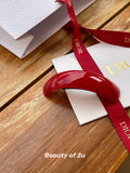 DAIIIBABYYY  -  Acetate HairClip Red Hair Accessories for Girls and Women French Fashion Barrettes for Ponyhair and Updo Hair