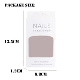 Daiiibabyyy  24pcs Nail Tips Ballerina Long Valentine's Day French Love Heart Fake Nails