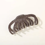 Daiiibabyyy  Large Velvet Claw Clips for Thick Hair Strong Grip Hair Clamps Women,Daily/Office/Party Hairstyle Accessories Hair Clips Girls