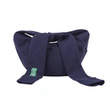 Daiiibabyyy  Interesting One-shoulder Strap Dumpling Bag Unisex Minimalist Solid Color Sleeve Design Large Capacity Soft Back Crossbody Bag