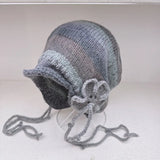 Daiiibabyyy  Crochet Knitted Ear Protection Hats For Women Winter Warm Beanies Caps Unisex Outdoor Ski Ear Protection Caps Ladies Cold Hat