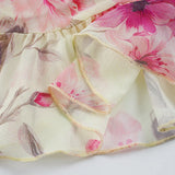 Daiiibabyyy  Vacation Y2k Flower Print V Neck Spaghetti Strap Sleeveless Slim All Match Basic Tanks