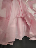 Daiiibabyyy  Pink Mesh Skirts for Sweet Girls Summer Bows Decoration Elastic Waist Lolita Style Cute Multilayered Skirt