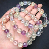 DAIIIBABYYY  -  10MM Natural Five Element Crystal Bracelet Charms Handmade Fortune Energy Bangle Mineral Woman Amulet Jewelry Gift 1PCS
