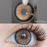 Daiiibabyyy  1 Pair Color Contact Lenses for Eyes Natural Brown Lenses Beauty Fashion Red lense Blue Lenses Green Eye Contact
