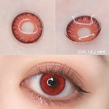 Daiiibabyyy  1 Pair Color Contact Lenses for Eyes Natural Brown Lenses Beauty Fashion Red lense Blue Lenses Green Eye Contact