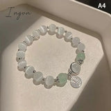 Daiiibabyyy Sea Blue Treasure Moonlight Crystal Bracelet