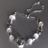 Daiiibabyyy New Trendy Beaded Bracelet Pearl Star Pendants Jewelry For Women Men Couples Y2K Cool Style Party Gift Fashion Accessories