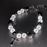 Daiiibabyyy New Trendy Beaded Bracelet Pearl Star Pendants Jewelry For Women Men Couples Y2K Cool Style Party Gift Fashion Accessories