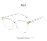 Daiiibabyyy Square Anti Blue Light Glasses Women Computer Gaming Men Blocking Blue-ray Lunettes De Sol Clear Eye glasses Spectacles Frames