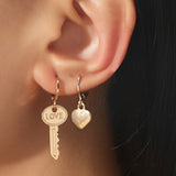 Fashion Serpent Heart Star Clip Earrings Ear Hook Stainless Steel Ear Clips Double Pierced Earring Earrings Women Girls Jewelry daiiibabyyy