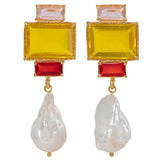 Lost Lady Bambina Earrings Fashion Diamond-Studded Pearl Ladies Earrings Jewelry Wholesale Direct Sales daiiibabyyy
