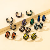 Lost Lady New Fashion C-shaped Women's Earrings Same Paragraph Acrylic Earrings Jewelry Wholesale daiiibabyyy