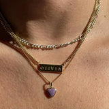 Lost Lady New Fashion Multi-Layer Letter Love Ladies Necklace With The Same Birthday Gift Alloy Jewelry Wholesale Direct Sales daiiibabyyy
