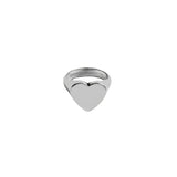 Lost Lady Broken Heart Ring Fashion Heart-Shaped Ring Alloy Jewelry Wholesale Direct Sales daiiibabyyy