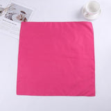 Square Silk Scarf Bandana Polka Dot Stripe Print Hairband Neck Scarfs Women Girls Headbands Hair Tie Shawl Hair Accessories Gift daiiibabyyy