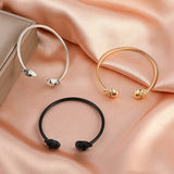 Dainty Bangles Female Skeleton Bracelet Ghost Gothic Head Bracelet Adjustable Bangles for Women Cute Gold Wedding Men Bracelet daiiibabyyy