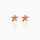 Lost Lady New Ins Inlaid Colorful Zircon Earrings Cute Gold-plated Zircon Stud Earrings For Women Girls Fashion Piercing Jewelry daiiibabyyy