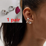 New Design Metal Ear Cuff Earrings without Piercing Geometric Minimalist Cartilage Earrings for Women Girls Jewelry daiiibabyyy