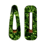 New 2PCS/Set Vintage Leopard Acetate Geometric Hair Clips For Women Girls Headband Fashion Hairpins Barrettes Hair Accessories daiiibabyyy