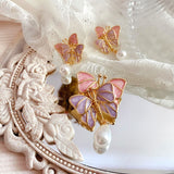 New Fashion Zinc Alloy Pearl Exquisite Butterfly Insect Brooch Hot Sale Party Jewelry Clothing Accessories Gift Girl daiiibabyyy