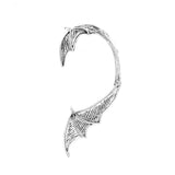 Neogoth Cute Dinosaur Cat Clip on Earrings Ear Cuff Earrings for Women Orecchini Ear Wrap Earcuff Boucle D'oreille Clip Skeleton daiiibabyyy