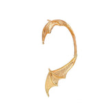 Neogoth Cute Dinosaur Cat Clip on Earrings Ear Cuff Earrings for Women Orecchini Ear Wrap Earcuff Boucle D'oreille Clip Skeleton daiiibabyyy