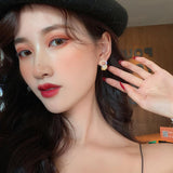S925 Silver Needle Full of Diamonds Multiple Small Circle Pendant Earrings New Jewelry Fashion Party Unusual Earrings for Woman daiiibabyyy