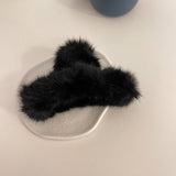 Fashionable Hair Clip Simplicity Plush Catch Clips Shark Clips Catch The Back Of The Head Hair Catch Shark Clip Hair Accessories daiiibabyyy