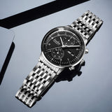 Daiiibabyyy Mens Fashion Mechanical Watches Business Automatic Wristwatch Stainless Steel Luminous Designer Clock Reojes De Hombre New 2024
