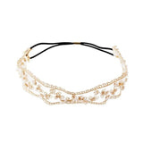 New Sexy White Black Lace Flower Elastic Headband for Women Female Hair Bands Wide Bridal Hair Accessories Elastic Headwear daiiibabyyy